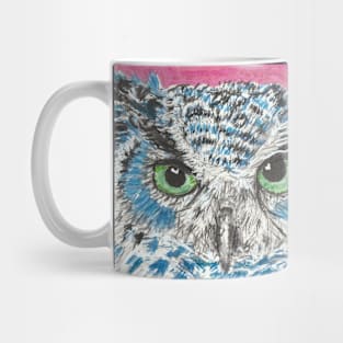 Blue owl Mug